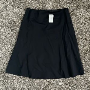 Lafayette 148 Black Midi Skirt, NWT